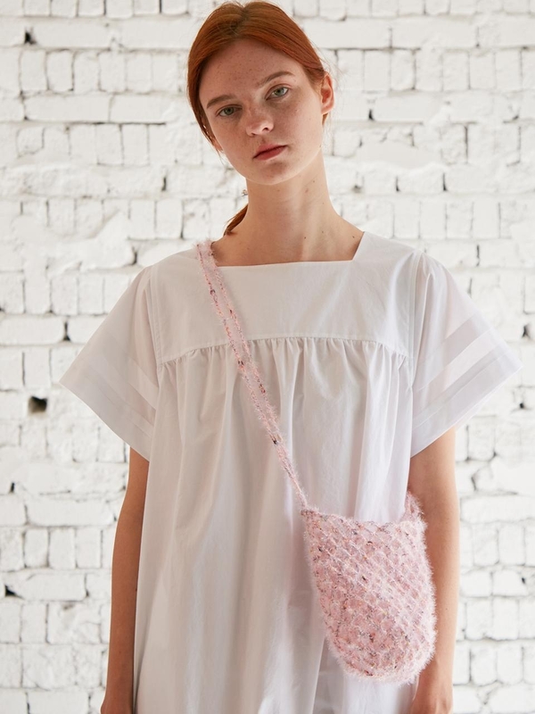 MUSED Conte Pintuck Dress - White MUSED Conte Pintuck Dress - White