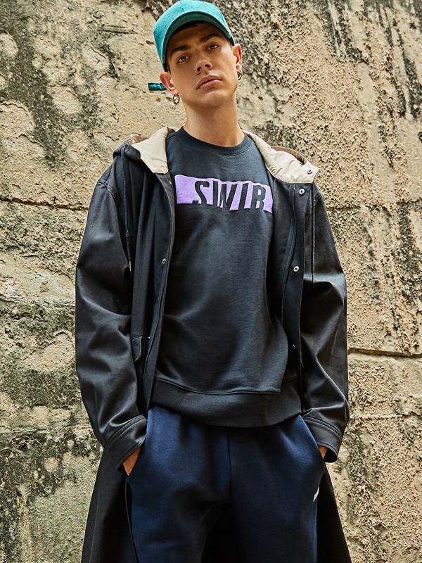 SWIB Hoodie Long Military Jumper on Garmentory