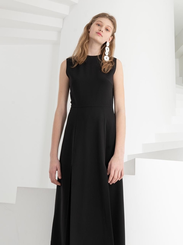 two front slits dress