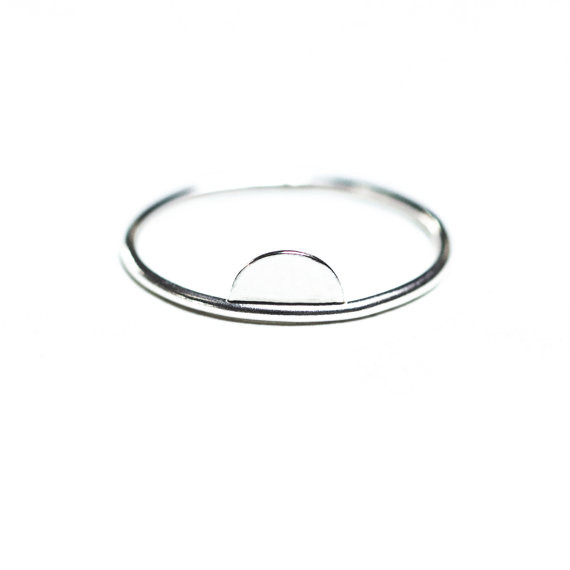 Hart + Stone Luna Lacuna Ring- Silver Hart + Stone Luna Lacuna Ring- Silver