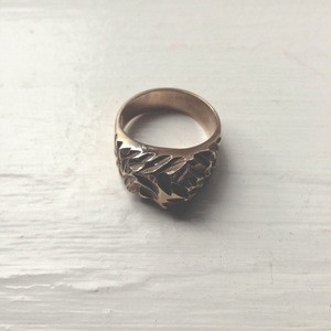 mountain ring- bronze mountain ring- bronze