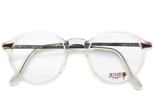 VINTAGE LE CLUB ACTIF 1302 CLEAR FRAMES VINTAGE LE CLUB ACTIF 1302 CLEAR FRAMES