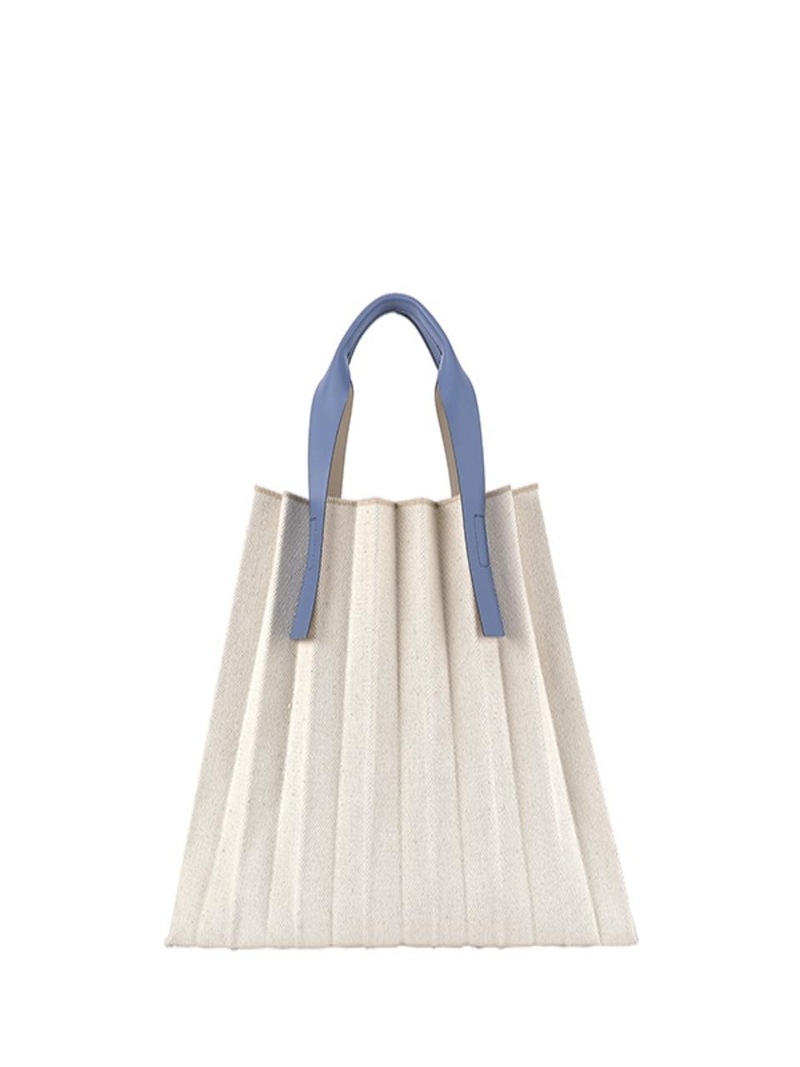 Joseph & Stacey Lucky Pleats Canvas Bag | Garmentory