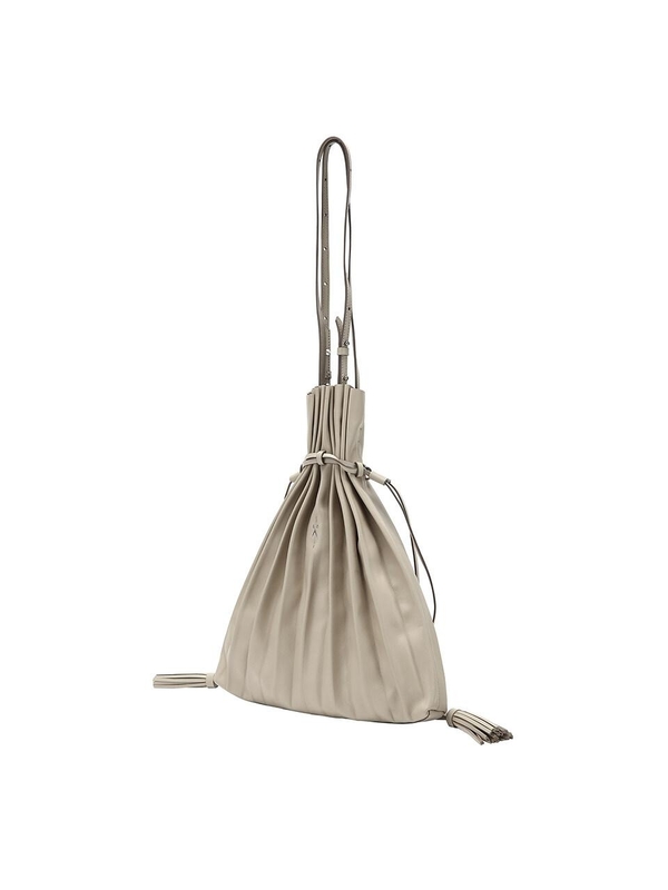★TOUT Y EST★ Joseph Shopper S Ecru Beige 0JSH3CB40307F Joseph & Stacey Lucky Pleats Shopper Bag - Ecru Beige