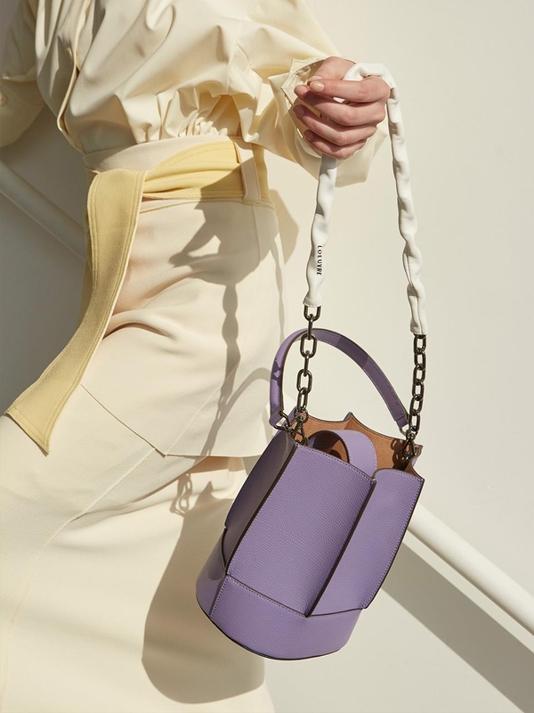 LOEUVRE Sac De Lumiere Shoulder Bag - Lilac | Garmentory