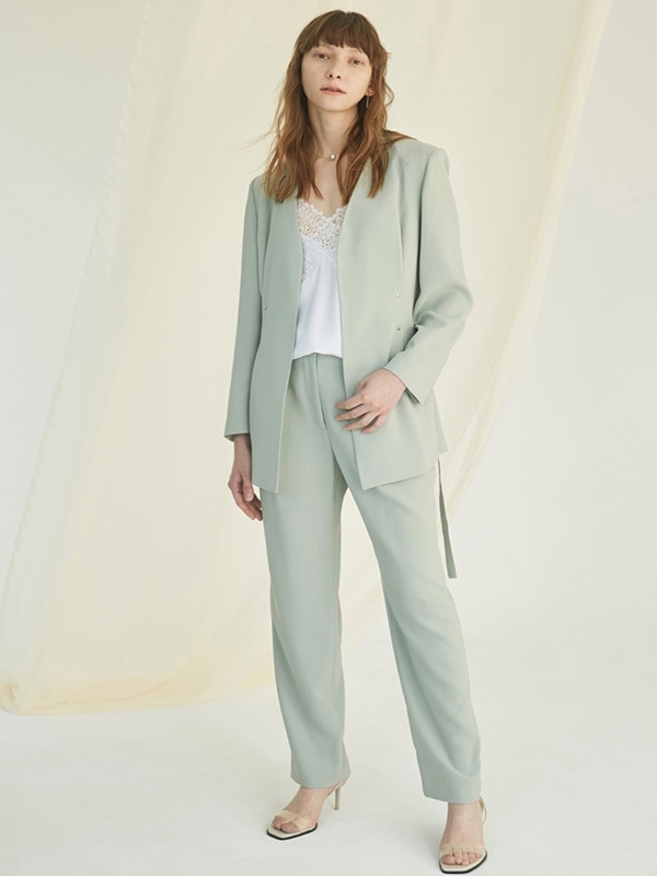 NUVO.10 Silky Tapered Pants NUVO.10 Silky Tapered Pants