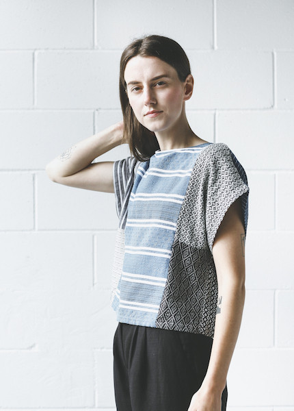 Ace & Jig - Pender Top in Blue Jean Ace & Jig - Pender Top in Blue Jean