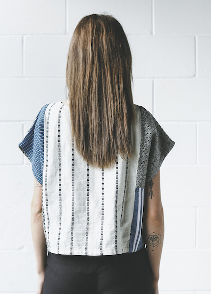Ace & Jig - Pender Top in Blue Jean Ace & Jig - Pender Top in Blue Jean