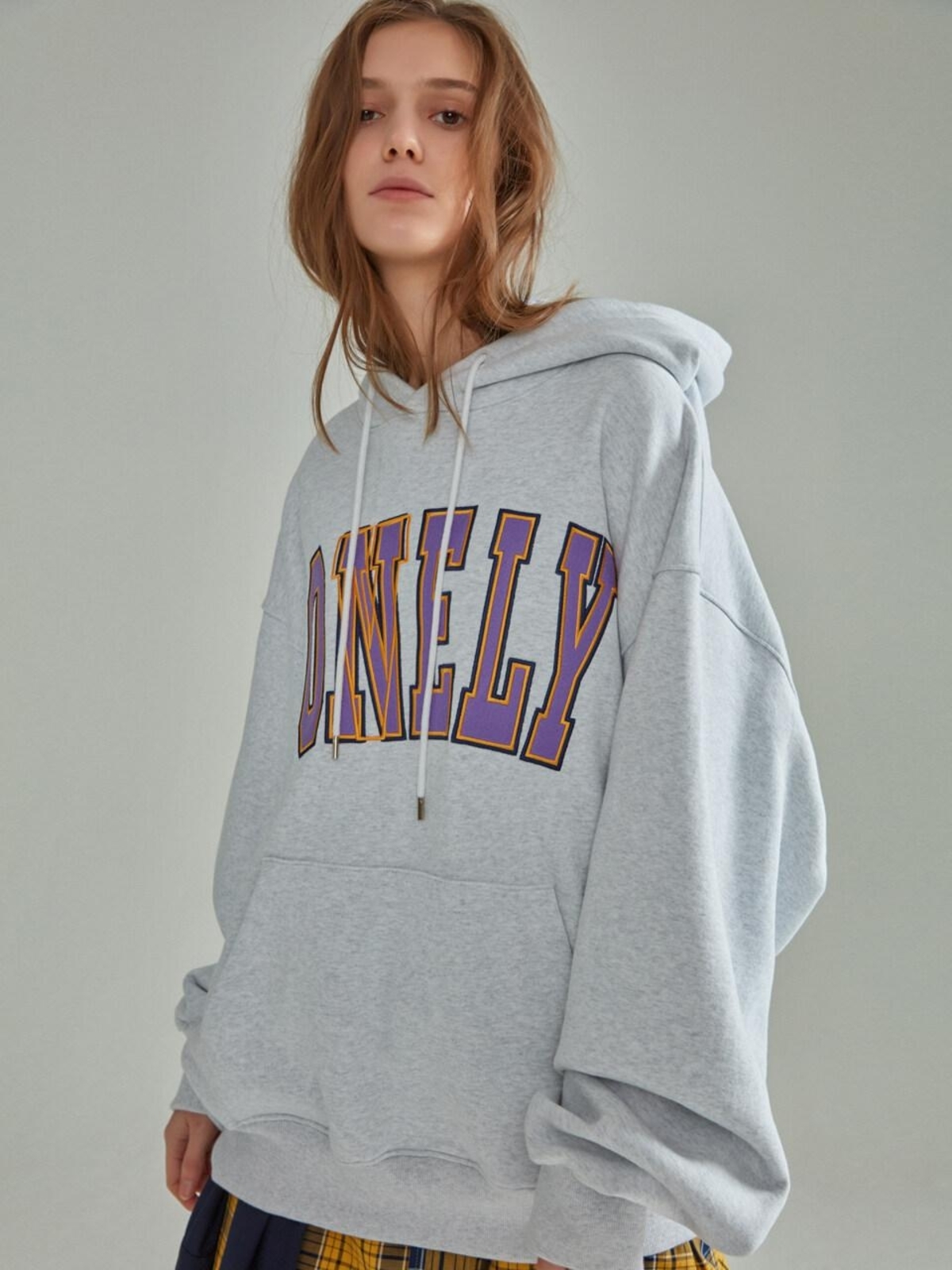 NOHANT Lonely Lovely Hoodie - Light Gray | Garmentory