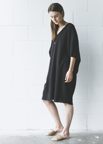 Black Crane - Origami Dress in Black Black Crane - Origami Dress in Black