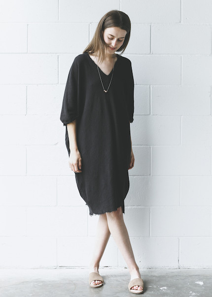 Black Crane - Origami Dress in Black Black Crane - Origami Dress in Black