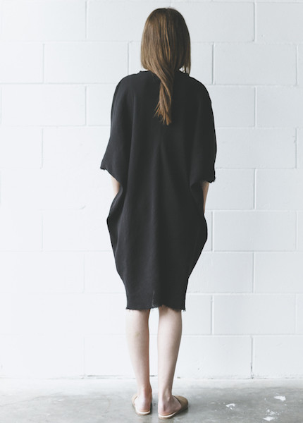 Black Crane - Origami Dress in Black Black Crane - Origami Dress in Black