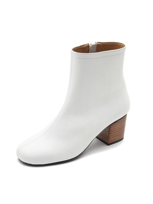 KAREN WHITE Blur Boots - White KAREN WHITE Blur Boots - White