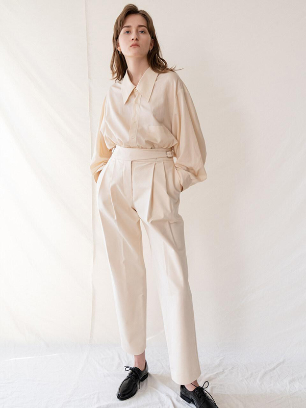 KINDERSALMON|^|Gurkha Pants Ivory 