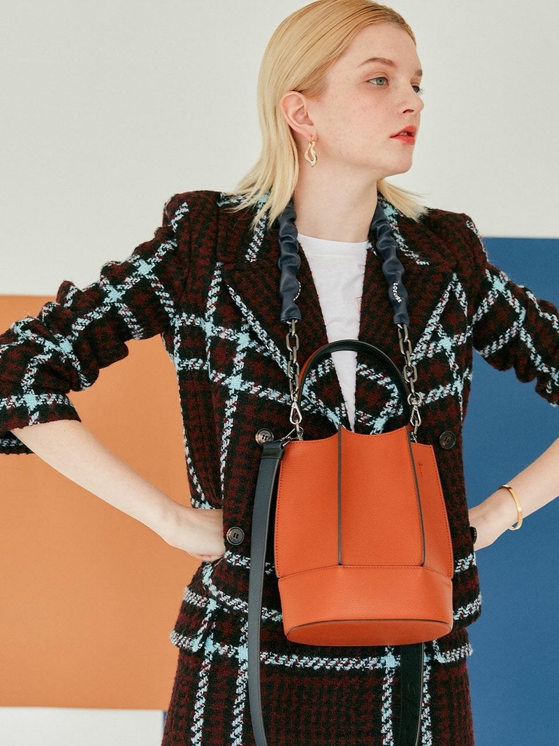 LOEUVRE Sac De Lumiere Shoulder Bag - Camel | Garmentory
