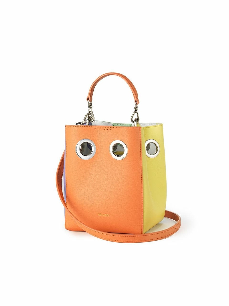 KOIMOOI Mini Nana Bag Light Orange Multi Garmentory