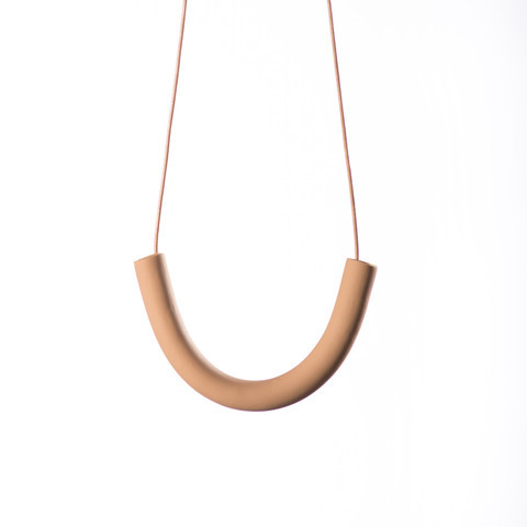 Surface Handmade Cylinder Necklace Surface Handmade Cylinder Necklace