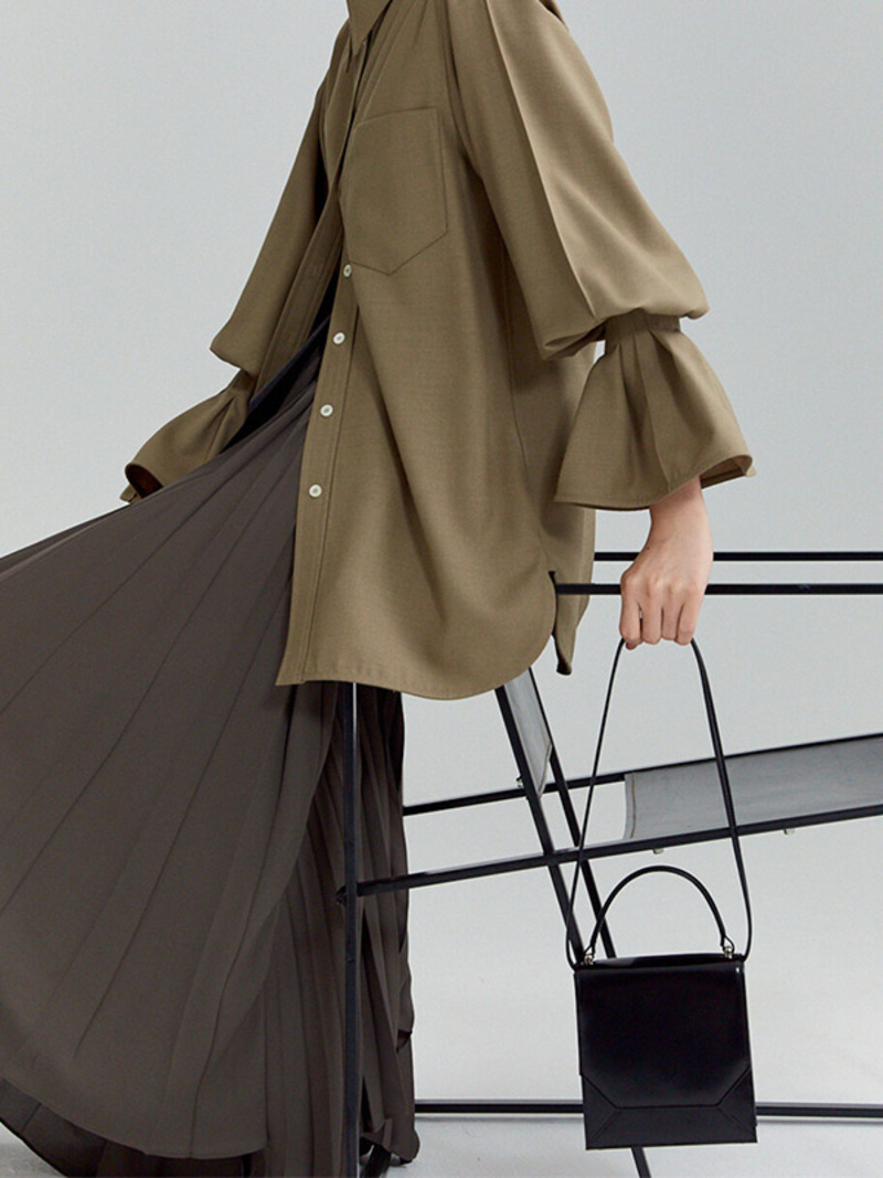 RECTO. Envelope Leather Bag - Black | Garmentory