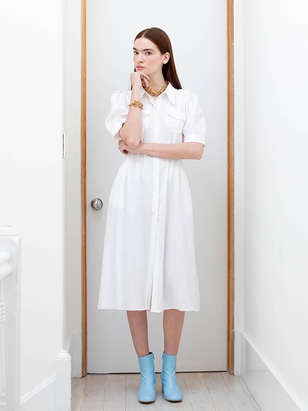jersey slip midi dress Slip Knit Jersey Midi Dress Oatmeal / Small