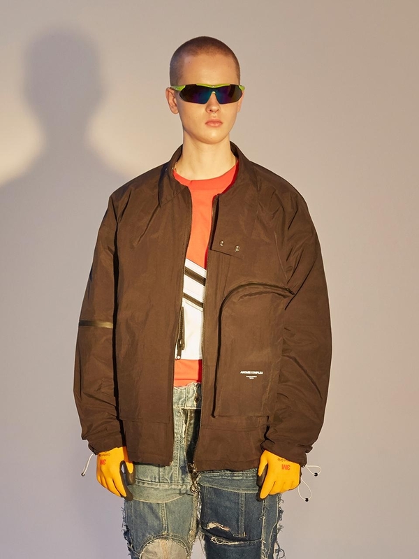 jacket with big pocket in front