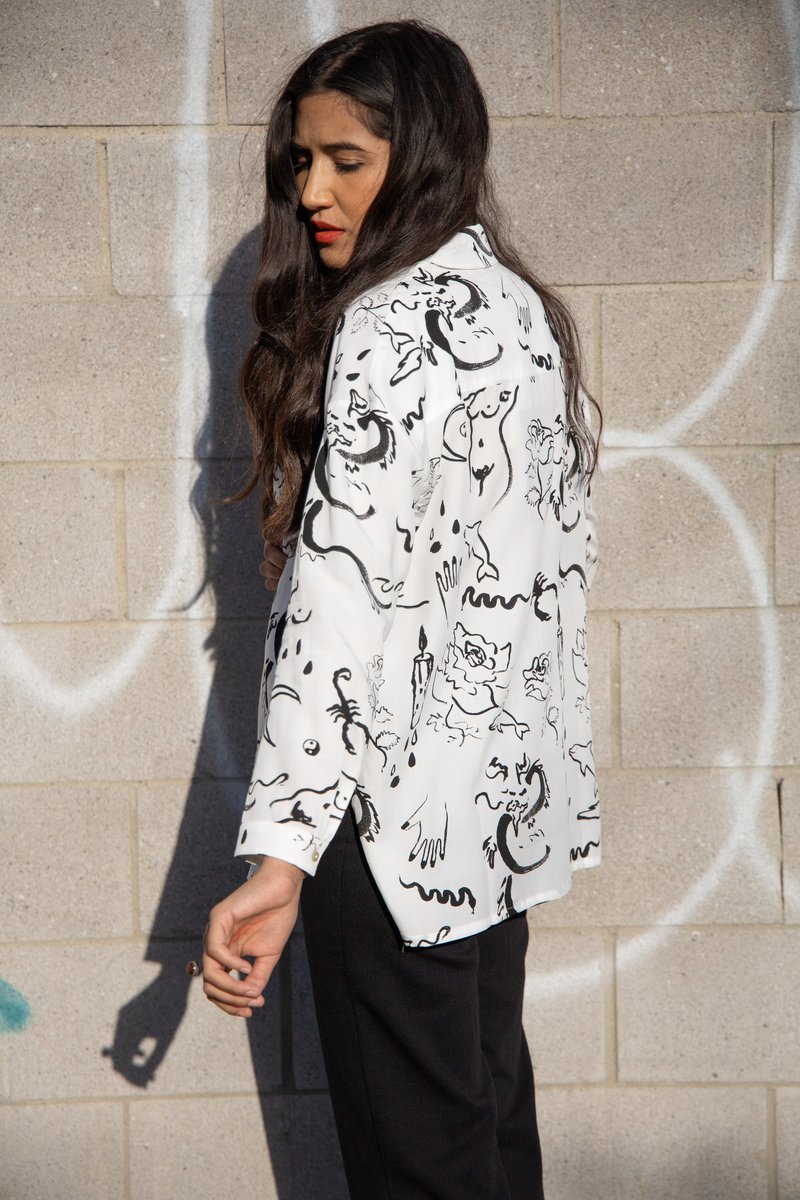 Paloma Wool Dragon shirt | Garmentory