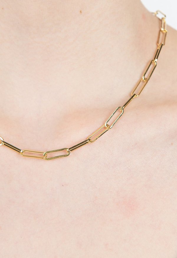SS JEWELRY Chain Link Necklace - 14k Yellow Gold