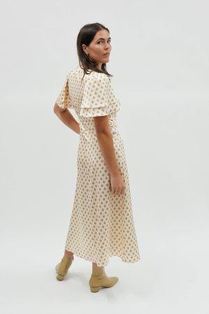 alexa chung brown polka dot dress Mermiad Open Back Burgundy Prom Dresses Sexy V neck Lace Long Formal D –  SELINADRESS main image 0