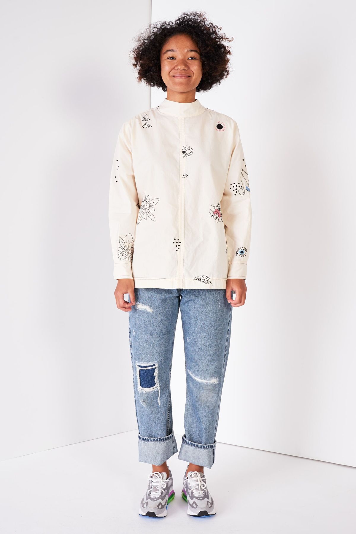 Mr. Larkin Rainey Shirt - Embroidered - Image 4 of 4