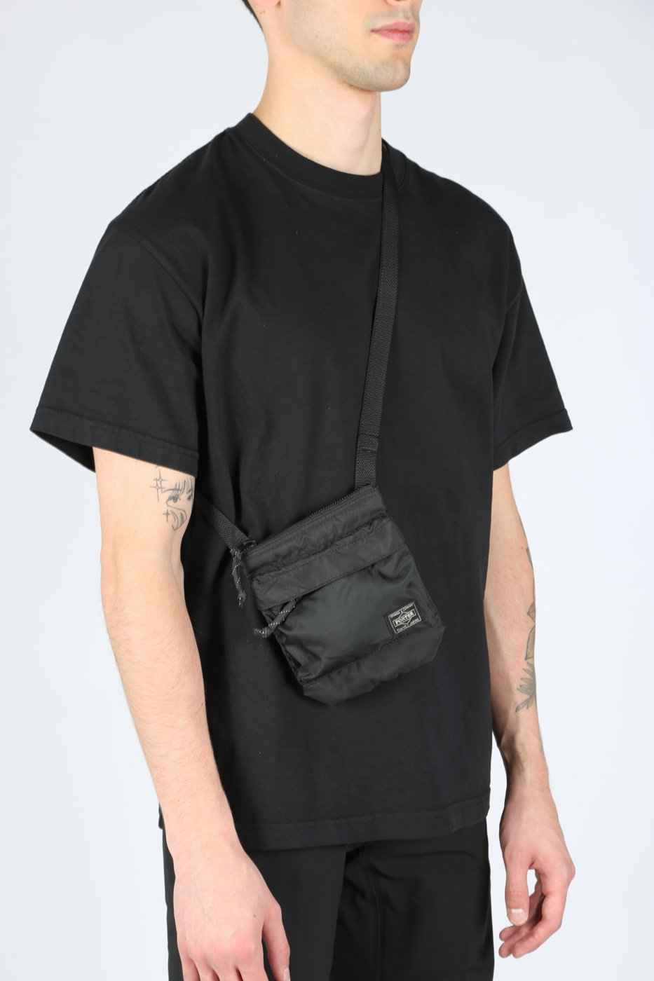 バッグ PORTER / SHOULDER POUCH Porter Force Shoulder Pouch - Olive