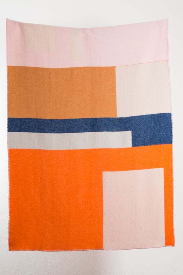 Refurbished 'Hochzeit' Wool Throw (Swiss Mountain Heritage) view 3