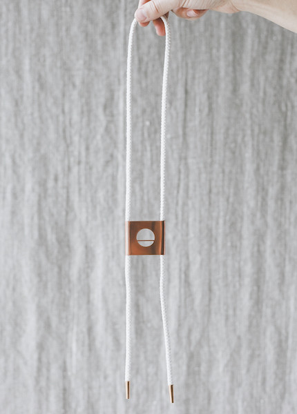 REIFhaus - Eclipse Bolo Necklace in Natural REIFhaus - Eclipse Bolo Necklace in Natural