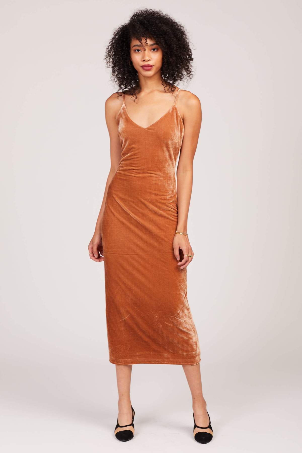 Amuse Society Verona Knit Tank Dress - Amaretto | Garmentory