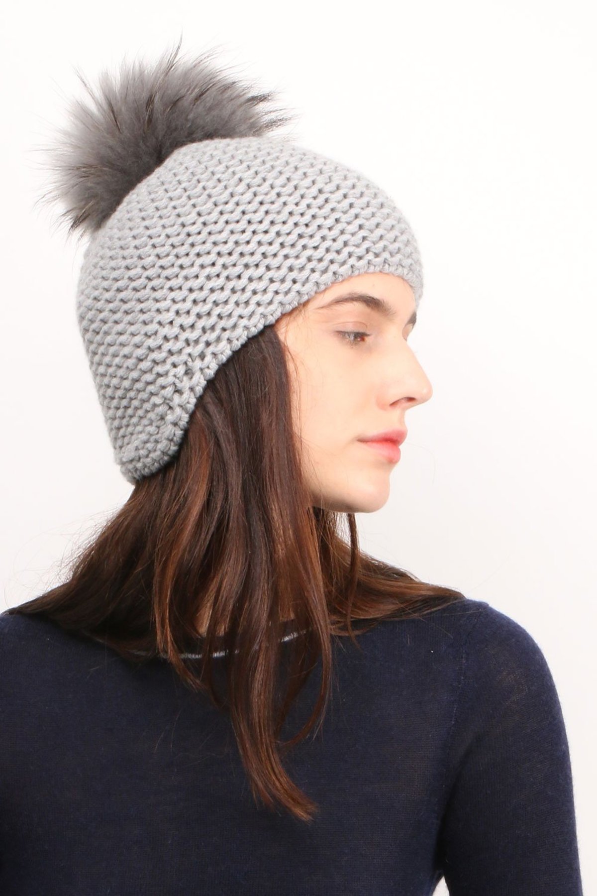 Inverni Beanie - Light Grey - Image 1 of 2