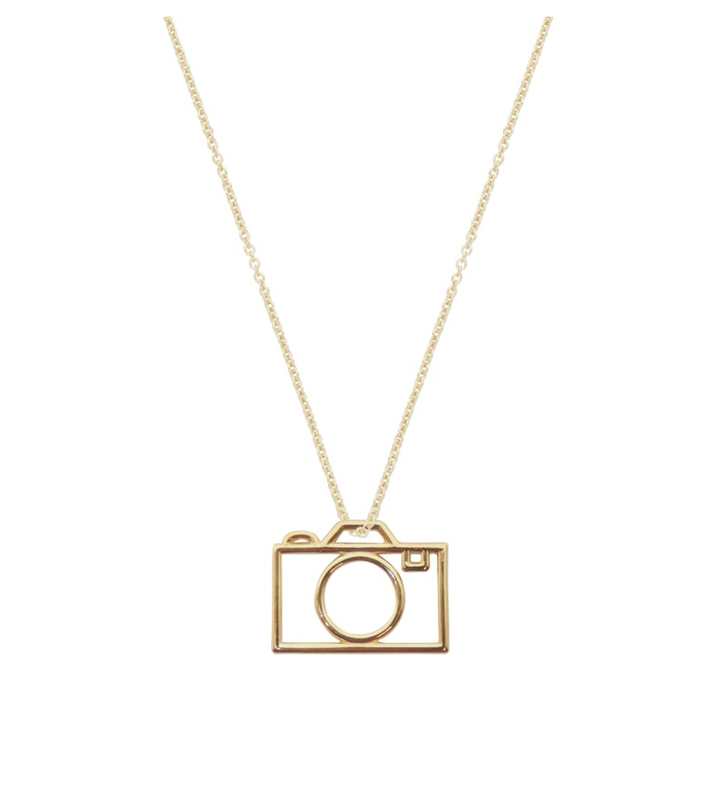 ネックレス・ペンダント ALIITA CAMARA NECKLACE (NRPU6I0000YG09K J1000 YELLOW GOLD) aliita CAMERA Necklace - 9k Yellow Gold | Garmentory