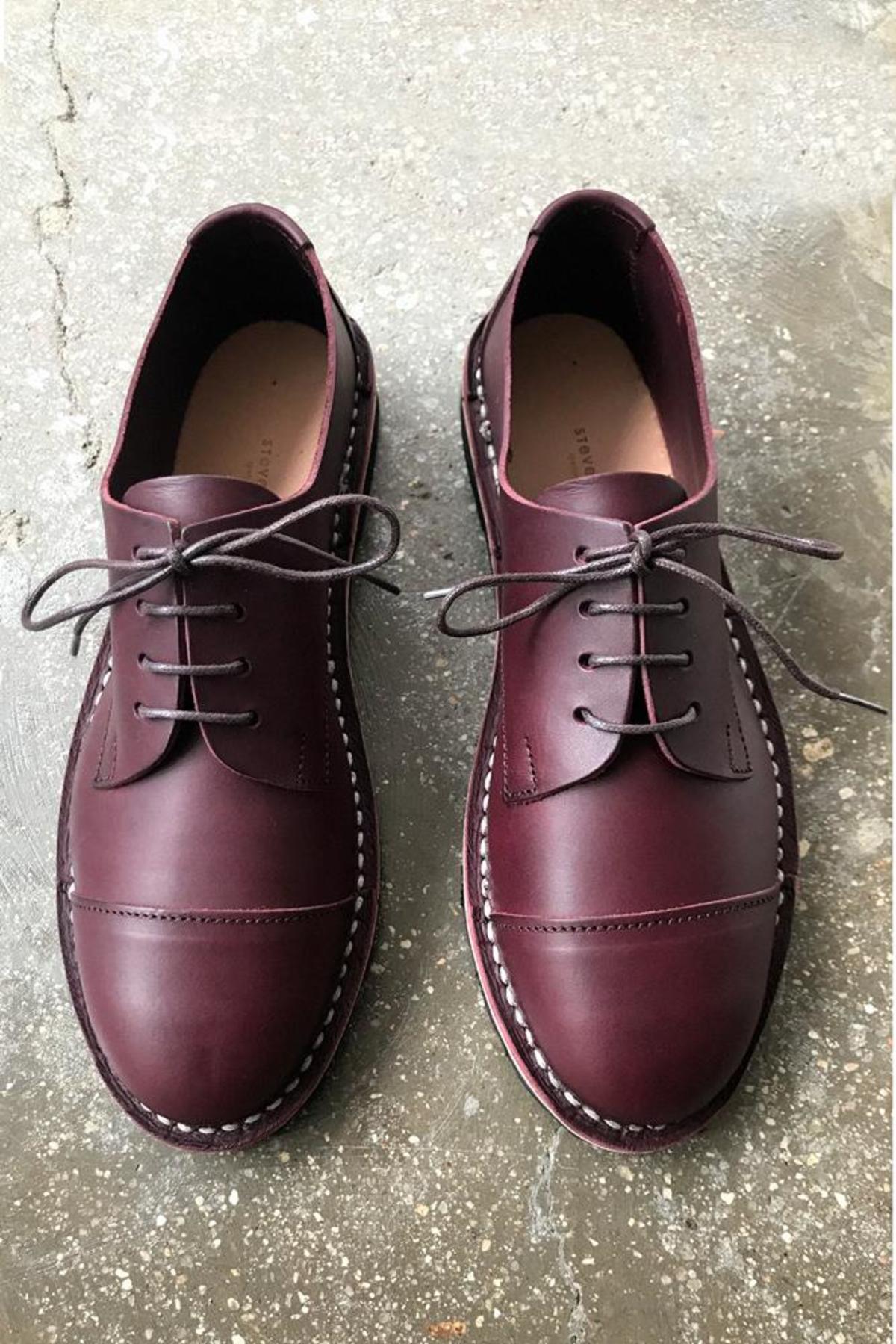 Steve Mono lace up Brogue - Chianti - Image 5 of 6