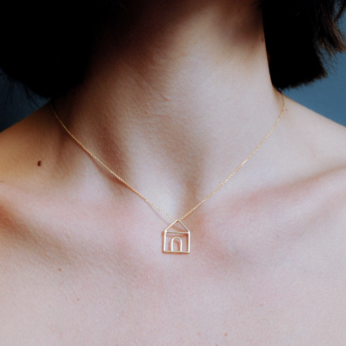 送料関税込☆【ALIITA】9K CASITA GOLD NECKLACE Casita Esmeralda Gold Necklace - ALIITA