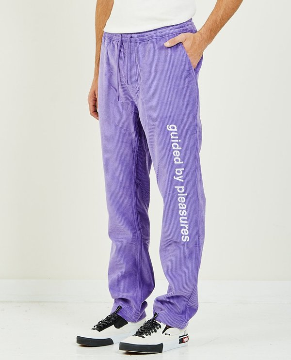 PLEASURES Guided Corduroy Pant - Purple PLEASURES Guided Corduroy Pant - Purple