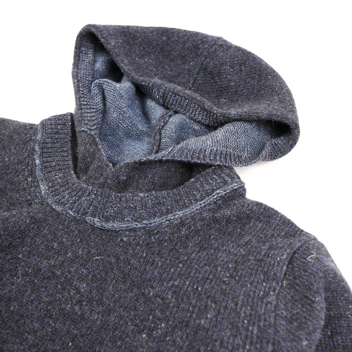 Inis Meáin Double Collar Hoodie - Image 2 of 3