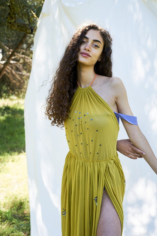 SIZ ELONGATE DRESS - Yellow SIZ ELONGATE DRESS - Yellow