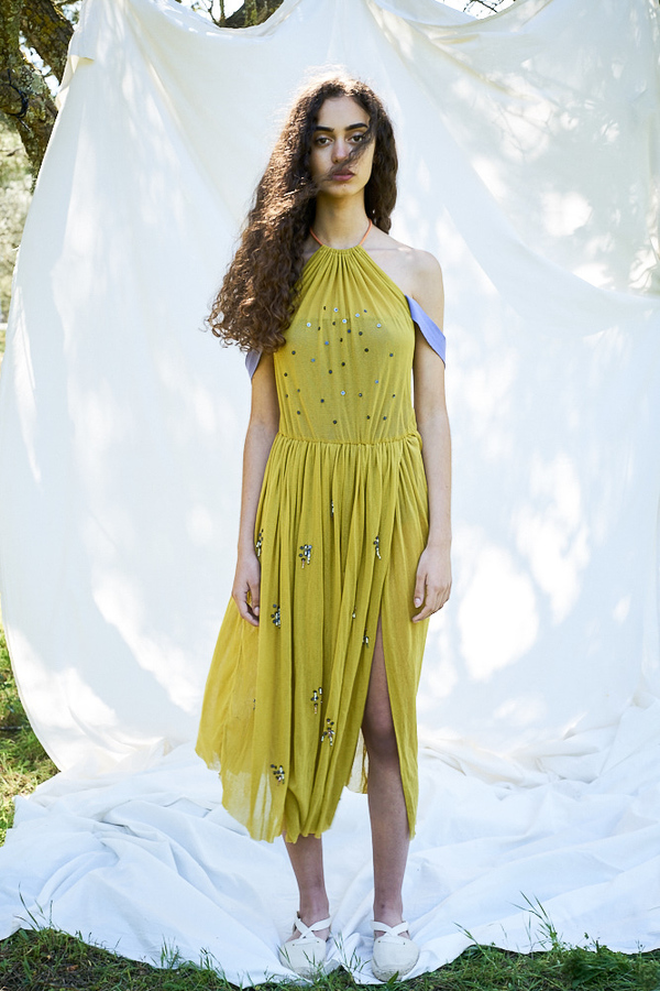 SIZ ELONGATE DRESS - Yellow SIZ ELONGATE DRESS - Yellow