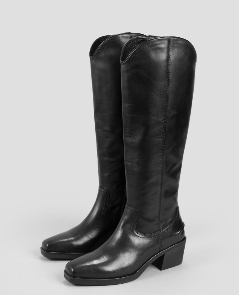 Shoe Simone Vagabond Vagabond Shoemakers Simone Cowboy Boots Black