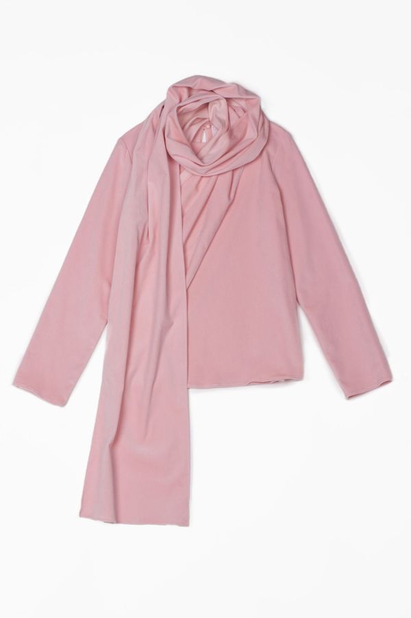SIZ SABIK BLOUSE - Pink Velvet SIZ SABIK BLOUSE - Pink Velvet