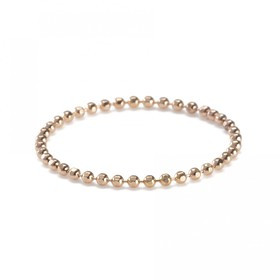 Gabriela Artigas - 14k Yellow Gold Soft Ball Chain Ring Gabriela Artigas - 14k Yellow Gold Soft Ball Chain Ring