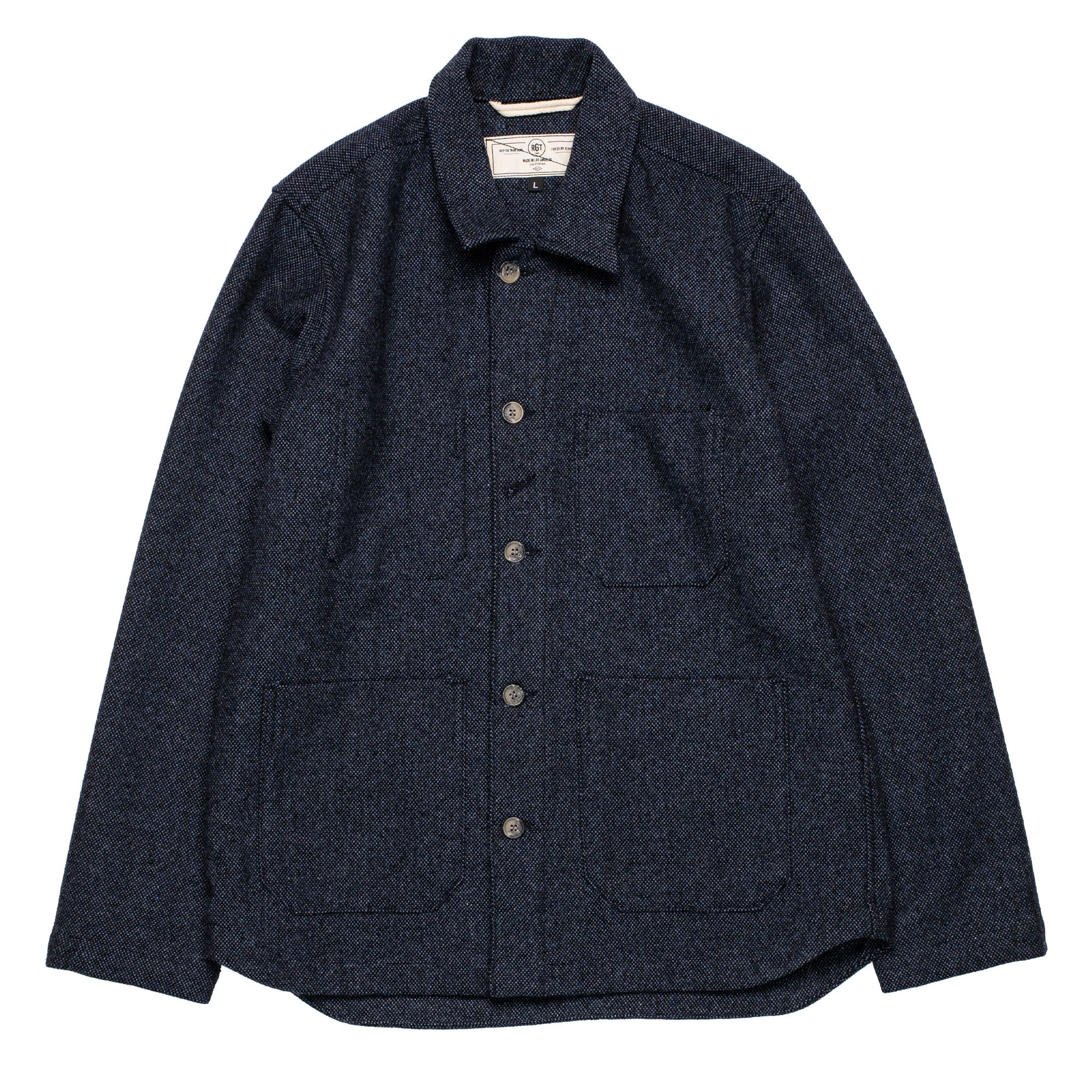 Veste Rogue Territory Harbor En Laine Mélangée - Homme Taille M - Gris - USA