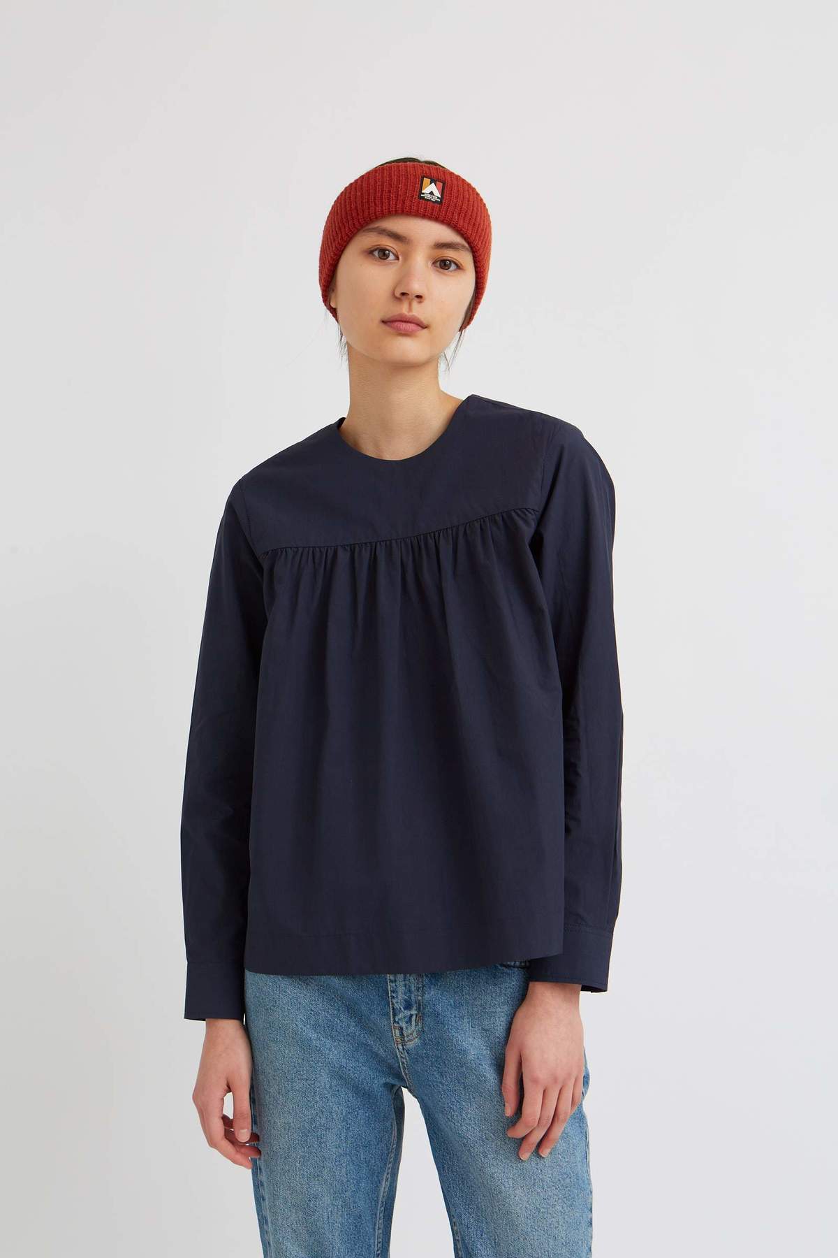 Wood Wood Vega Shirt - Navy - Image 1 of 5