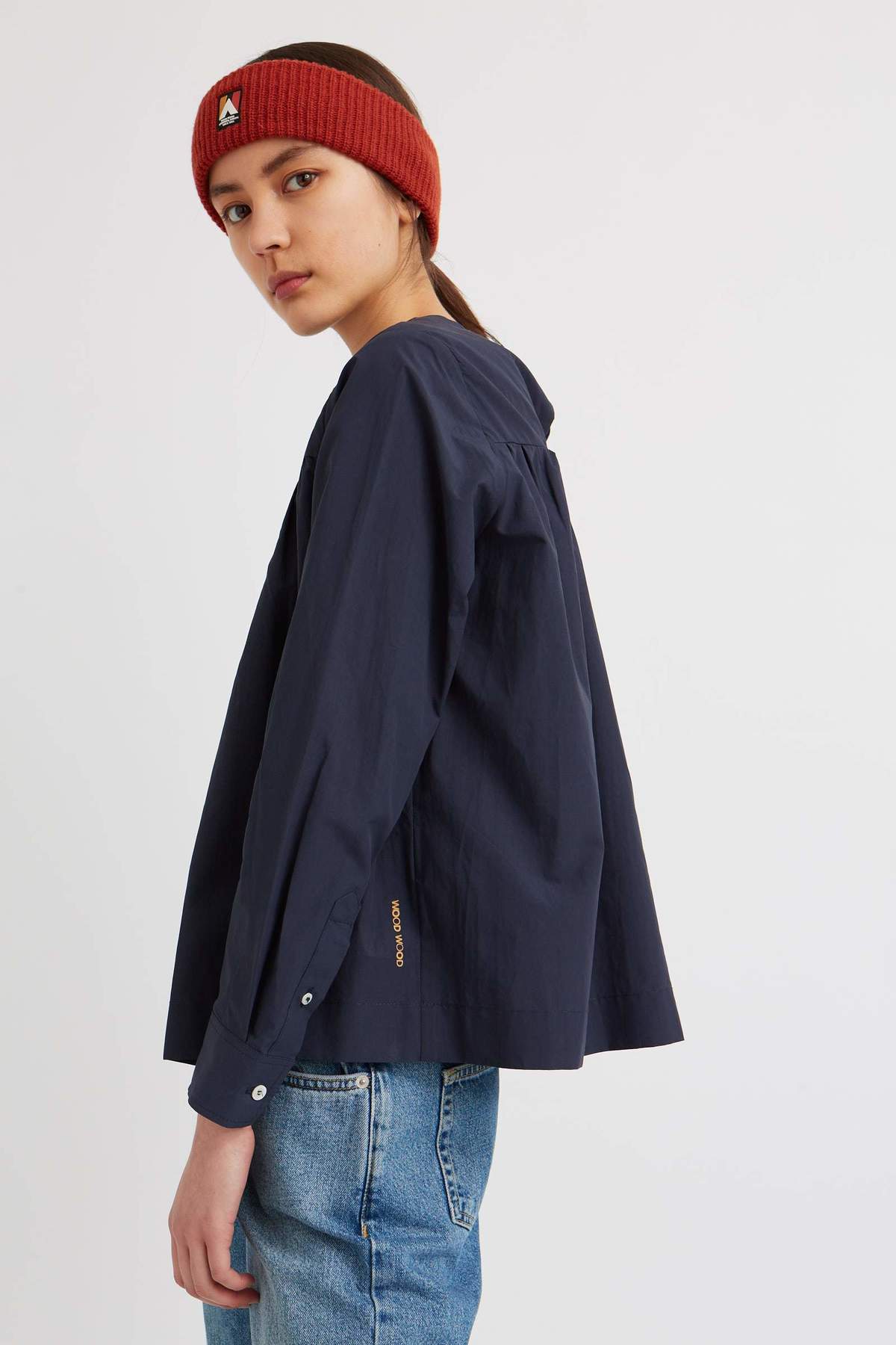 Wood Wood Vega Shirt - Navy - Image 2 of 5