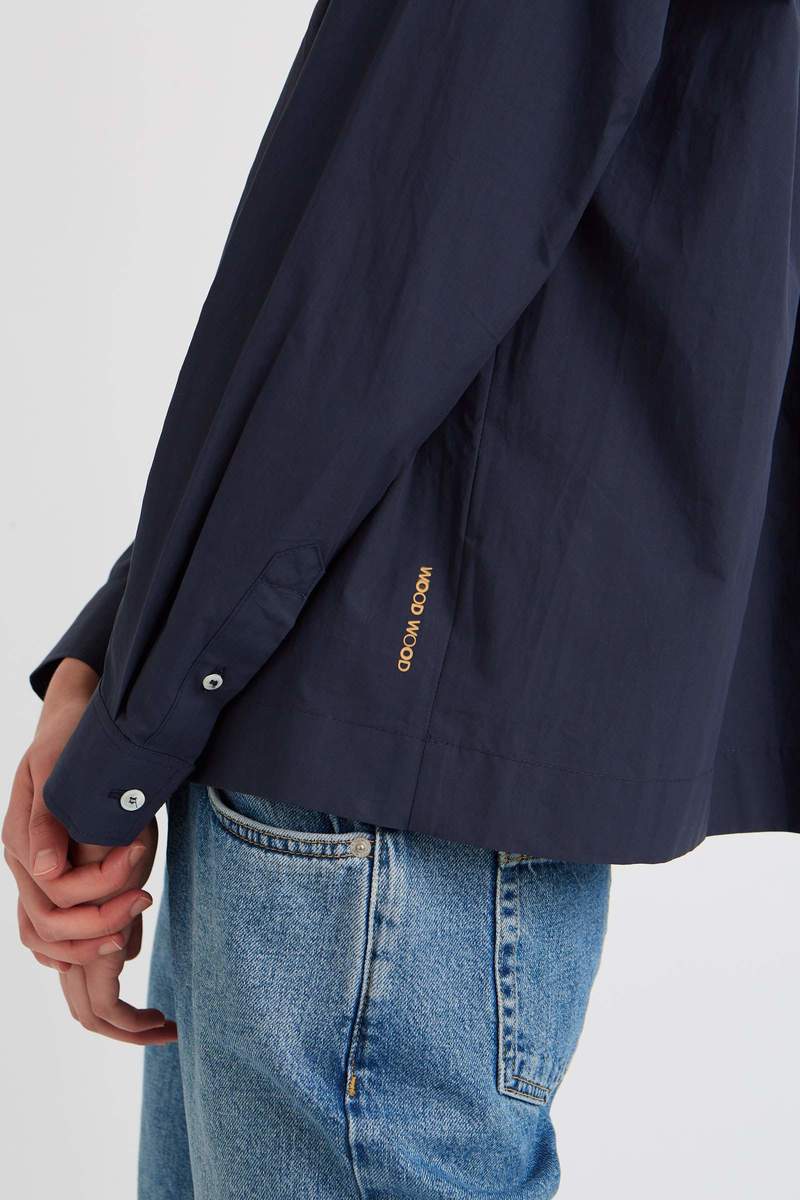 Wood Wood Vega Shirt - Navy