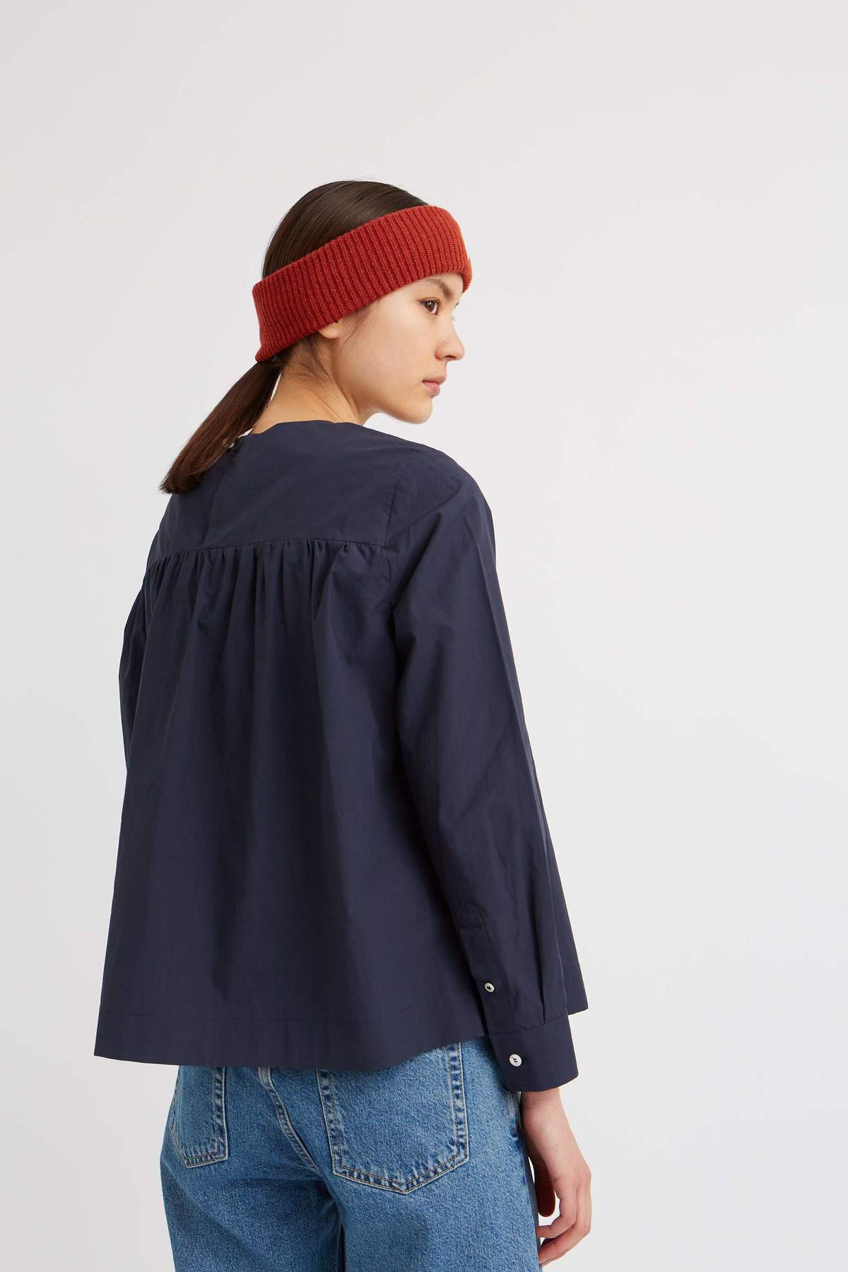 Wood Wood Vega Shirt - Navy - Image 4 of 5