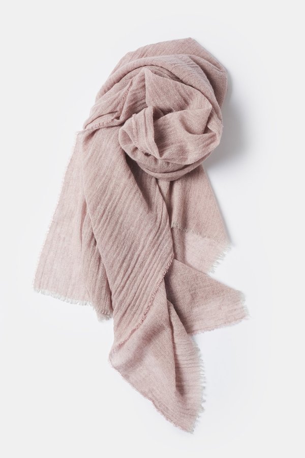 Oyuna Esra Cashmere Shawl - Rose Pink Oyuna Esra Cashmere Shawl - Rose Pink