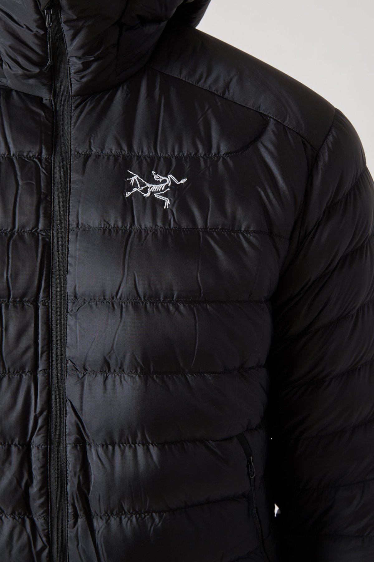 Arc'teryx Cerium LT Hoody - Black - Image 6 of 7